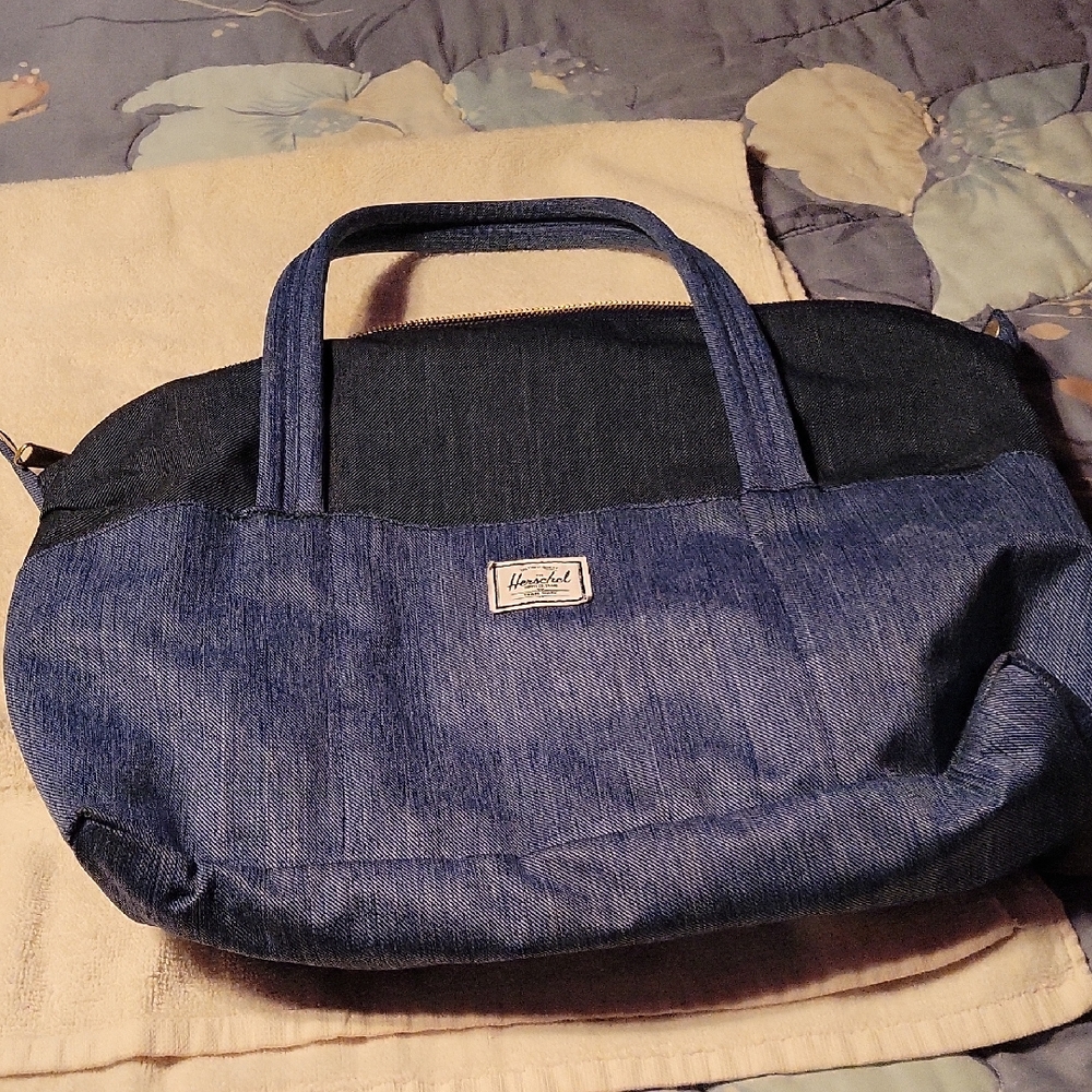 Stylish Denim Tote Bag From Herschel